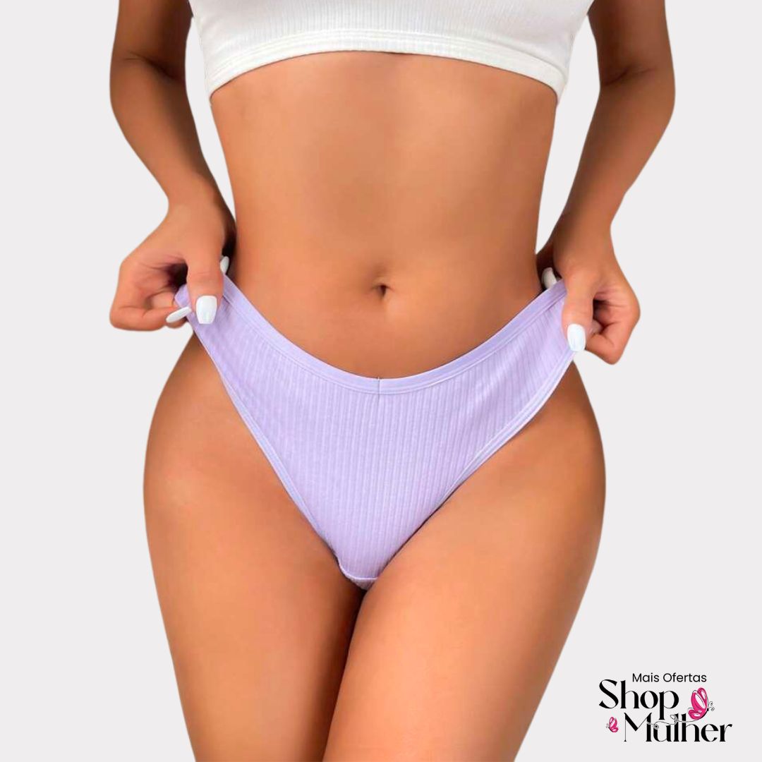 [OFERTA DE LANÇAMENTO COMPRE 5 LEVE 10] Calcinha CottonConfort Plus® -  [FRETE GRÁTIS]